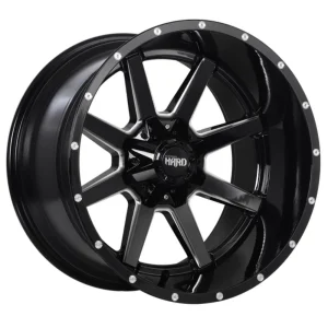 Ruffino HARD – Jolt – Black – 20″x12″ -44mm – Summer Wheels – RUF4520001